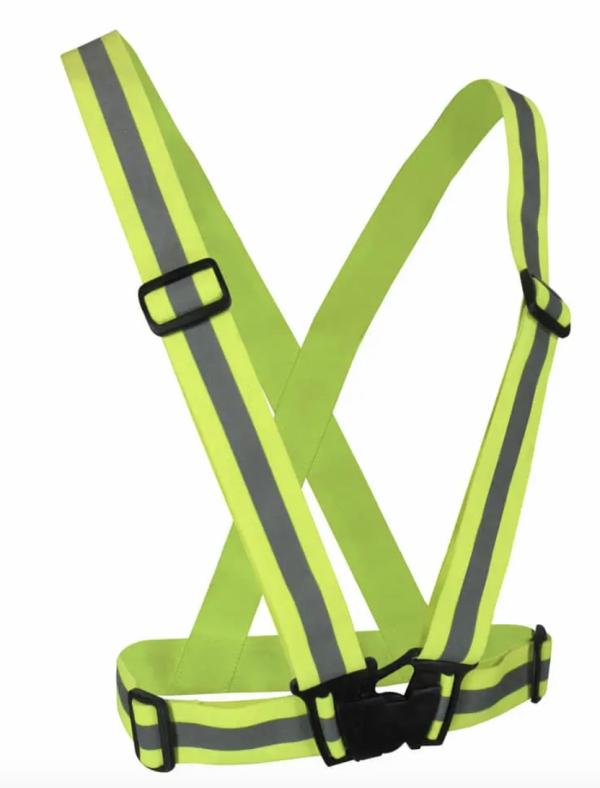 Jackfield Hi-Vis Breakaway Safety Sash Belt ~ Fluorescent Yellow